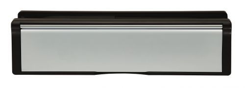 Click Here To Enlarge This Photo Of ES305 - Carlisle Brass Eurospec 307mm x 70mm Polished Chrome Intumescent Letterbox