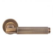 EUL050AB - Carlisle Brass 'Varese' Lever on Rose Antique Brass