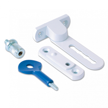 Click Here To Enlarge This Photo Of 9930 - YALE 117 Ventilation Window Lock White