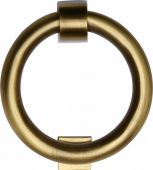 K1270-AT Heritage Brass Ring Knocker Antique Brass Finish