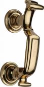 K1300-PB Heritage Brass Doctor Knocker Polished Brass Finish