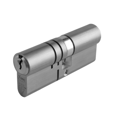 Click Here To Enlarge This Photo Of AS10382 - ASEC Kite Elite 3 Star Snap Resistant Double Euro Cylinder - 100mm 50/50 (45/10/45) KD Nickel Plated