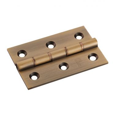 Click Here To Enlarge This Photo Of HDPBW21AB - Carlisle Brass Double Phosphor Bronze Washered Butt Hinges 76mm x 50mm x 2.5mm Antique Brass