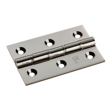 Click Here To Enlarge This Photo Of HDPBW21PN - Carlisle Brass 3x2 Double Phosphor Bronze Washered Butt Hinge Polished Nickel