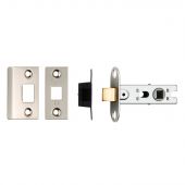 BTL25SN - Carlisle Brass Eurospec 64mm CE Tubular Mortice Latch (Square) Satin Nickel