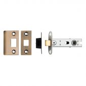 BTL30AB - Carlisle Brass Eurospec 76mm CE Tubular Mortice Latch (Square) Antique Brass
