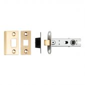 BTL30SB - Carlisle Brass Eurospec 76mm CE Tubular Mortice Latch (Square) Satin Brass