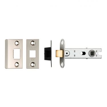 Click Here To Enlarge This Photo Of BTL30SN - Carlisle Brass Eurospec 76mm CE Tubular Mortice Latch (Square) Satin Nickel