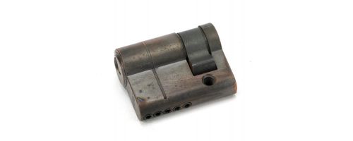 Click Here To Enlarge This Photo Of 45876 From The Anvil Aged Bronze 30/10 5pin Euro Profile Single Cylinder