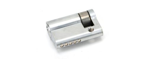 Click Here To Enlarge This Photo Of 46280 From The Anvil Satin Chrome 30&sol;10 5pin Euro Profile Single Cylinder