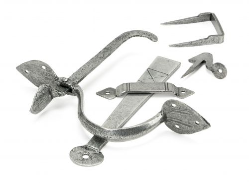 Click Here To Enlarge This Photo Of 45599 From The Anvil Pewter Gothic Thumblatch - XL