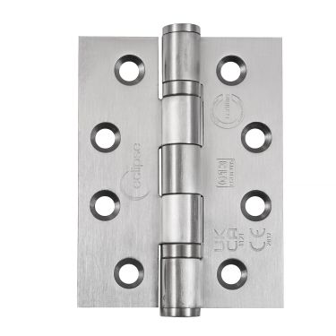 Click Here To Enlarge This Photo Of Eclipse 14888 Grade 13 Satin Stainless Steel Ball Bearing Hinges 102 x 76 x 3mm