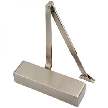 Click Here To Enlarge This Photo Of Eclipse 28980 Size 2-4 CE Certified Overhead Door Closer with Silver Square Cover & Arm