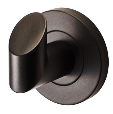 Click Here To Enlarge This Photo Of LX03MB - Carlisle Brass De L'eau Stainless Steel Robe Hook (G316) Matt Black
