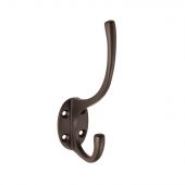 AA25MBRZ - Carlisle Brass Victorian - Hat & Coat Hook Matt Bronze