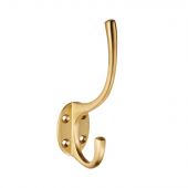 AA25SB - Carlisle Brass Victorian - Hat & Coat Hook Satin Brass