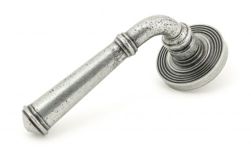 Click Here To Enlarge This Photo Of 45645 From The Anvil Pewter Regency Lever on Rose Set (Beehive)