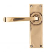 45788 From The Anvil Polished Bronze Avon Lever Latch Set