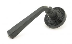 49963 From The Anvil External Beeswax Avon Round Lever on Rose Set (Beehive) - Unsprung