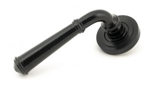 49970 From The Anvil Black Regency Lever on Rose Set (Art Deco) - Unsprung