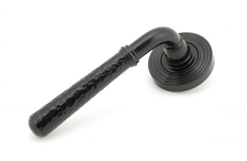Click Here To Enlarge This Photo Of 49983 From The Anvil Black Hammered Newbury Lever on Rose Set (Beehive) - Unsprung