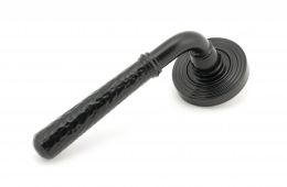 49983 From The Anvil Black Hammered Newbury Lever on Rose Set (Beehive) - Unsprung