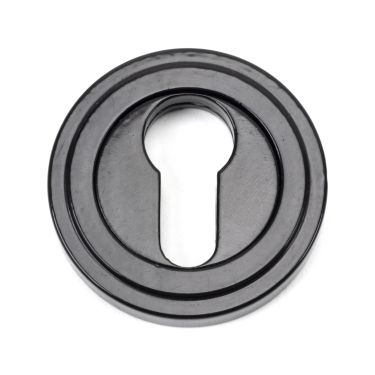 Click Here To Enlarge This Photo Of 45720 From The Anvil Black Round Euro Escutcheon (Art Deco)
