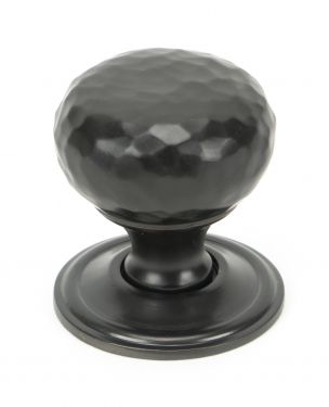 Click Here To Enlarge This Photo Of 46024 From The Anvil Aged Bronze Hammered Mushroom Cabinet Knob 32mm