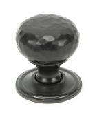 46024 From The Anvil Aged Bronze Hammered Mushroom Cabinet Knob 32mm