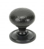 46029 From The Anvil Aged Bronze Hammered Mushroom Cabinet Knob 38mm