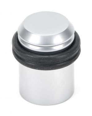 Click Here To Enlarge This Photo Of 45909 From The Anvil Satin Chrome Floor Mounted Door Stop