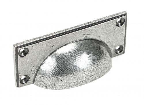 Click Here To Enlarge This Photo Of 46137 From The Anvil Pewter Art Deco Drawer Pull