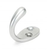 46309 From The Anvil Satin Chrome Celtic Single Robe Hook