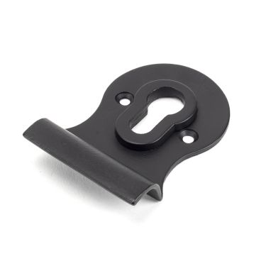 Click Here To Enlarge This Photo Of 49596 From The Anvil Matt Black Euro Door Pull