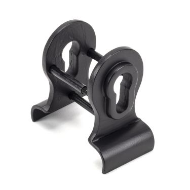 Click Here To Enlarge This Photo Of 49597 From The Anvil Matt Black 50mm Euro Door Pull (Back to Back fixing)