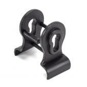 49597 From The Anvil Matt Black 50mm Euro Door Pull (Back to Back fixing)