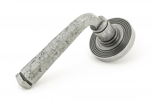 Click Here To Enlarge This Photo Of 45633 From The Anvil Pewter Avon Round Lever on Rose Set (Beehive)