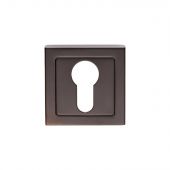 SSE1405MB - Carlisle Brass Eurospec Square Euro Profile Escutcheon Matt Black
