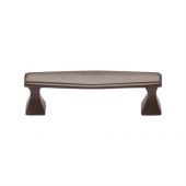C0334 128-MB Heritage Brass Cabinet Pull Deco Design 128mm ctc Matt Bronze Finish