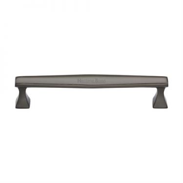 Click Here To Enlarge This Photo Of C0334 254-MB Heritage Brass Cabinet Pull Deco Design 254mm ctc Matt Bronze Finish
