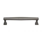 C0334 254-MB Heritage Brass Cabinet Pull Deco Design 254mm ctc Matt Bronze Finish