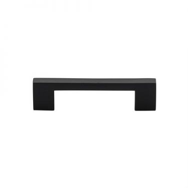Click Here To Enlarge This Photo Of C0337 96-BKMT Heritage Brass Cabinet Pull Metro Design 96mm ctc Matt Black Finish