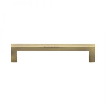 Click Here To Enlarge This Photo Of C0339 128-AT Heritage Brass Cabinet Pull City Design 128mm ctc Antique Brass Finish