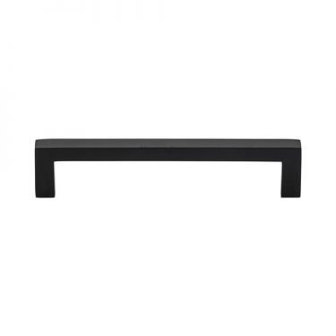 Click Here To Enlarge This Photo Of C0339 128-BKMT Heritage Brass Cabinet Pull City Design 128mm ctc Matt Black Finish