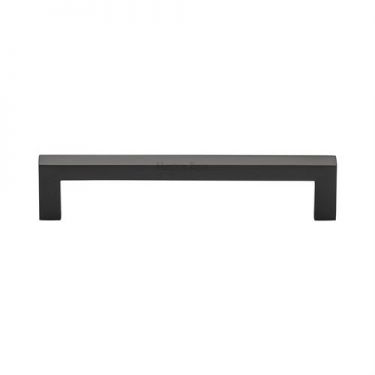 Click Here To Enlarge This Photo Of C0339 128-MB Heritage Brass Cabinet Pull City Design 128mm ctc Matt Bronze Finish