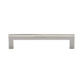 C0339 128-PNF Heritage Brass Cabinet Pull City Design 128mm ctc Polished Nickel Finish