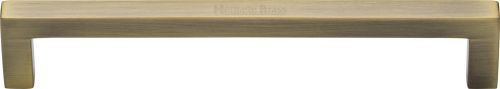 Click Here To Enlarge This Photo Of C0339 160-AT Heritage Brass Cabinet Pull City Design 160mm ctc Antique Brass Finish