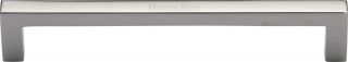 C0339 160-PNF Heritage Brass Cabinet Pull City Design 160mm ctc Polished Nickel Finish