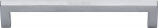 C0339 160-SC Heritage Brass Cabinet Pull City Design 160mm ctc Satin Chrome Finish