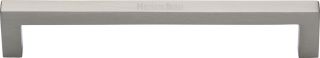 C0339 160-SN Heritage Brass Cabinet Pull City Design 160mm ctc Satin Nickel Finish
